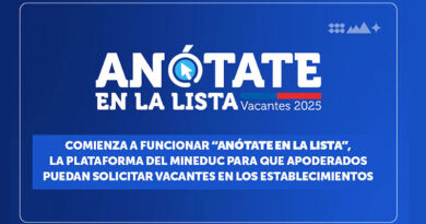 ¡Nueva plataforma «Anótate en la Lista» para encontrar vacantes en colegios!