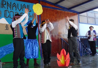 Primer Carnaval de la Cosecha en la Escuela de Las Canteras: Un homenaje a las tradiciones de los pueblos originarios